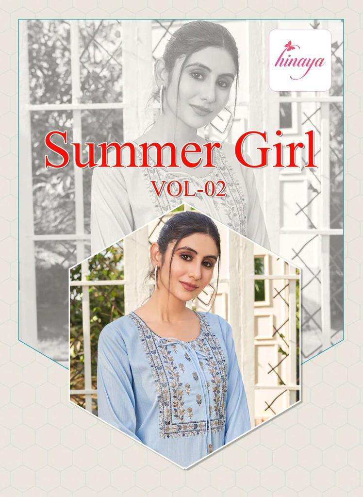 Summer Girl Vol 2 Buy Hinaya Online Wholesaler Latest Collection Kurta Pant Set